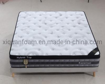 Wholesale Bed Mattress Compressed 14inch Memory Foam Spring Mattress