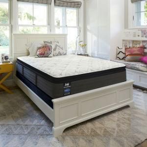 Double Bed King Size Gel Natural Latex Memory Foam Mattress Roll up Pocket Spring Mattress