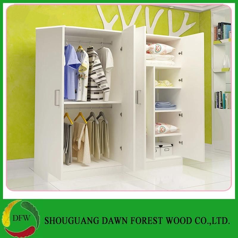 Wood Panels Wardrobe with Modern Design