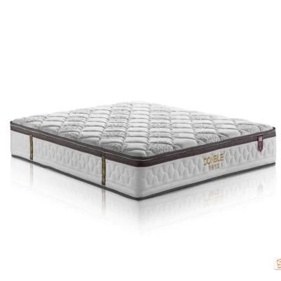 Wholesale Price China Manufacturing Euro Pillow Top Bedroom Furniture Hotel Bed Pocket Coil Spring Mattress