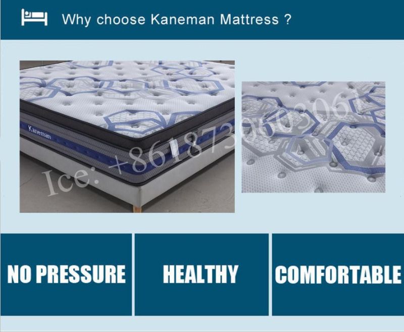 12inch Spring Mattress Firm Bed Mattress Flat Packed in Pallet