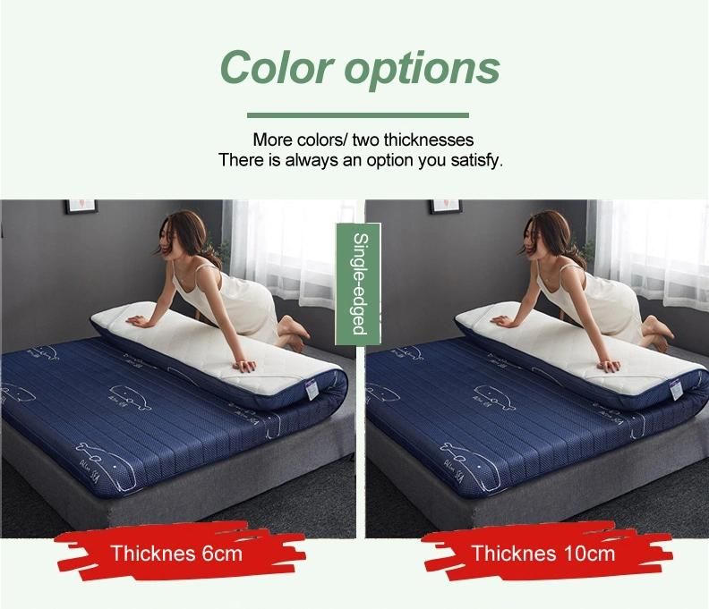 Home Bunk Bed Mattress Multi-Purpose Portable Skin Friendly Foam Double