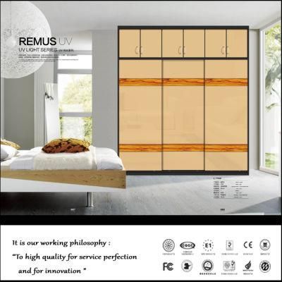 Bedroom Sliding Door Wardrobe Closet (ZHUV)