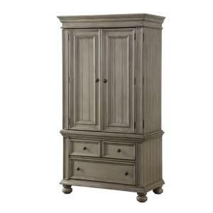 Top-Rated Factory Price Commercial Wood Wardrobe Set