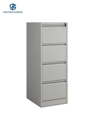 Hot Sale 4 Drawer Metal Filing Cabinet with Anti-Tilt System