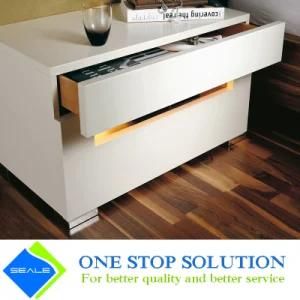 Modern Bedroom Furniture High Gloss 2PAC Finish Nightstand Wardrobes (ZY 2002)