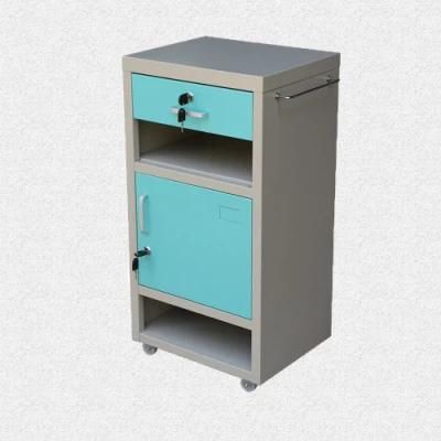 Fas-109 Single Door Simple Nightstands Cabinet Metal Bedside Table