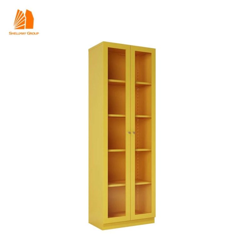 Best Quality Colourful Glass Door File Cabinet