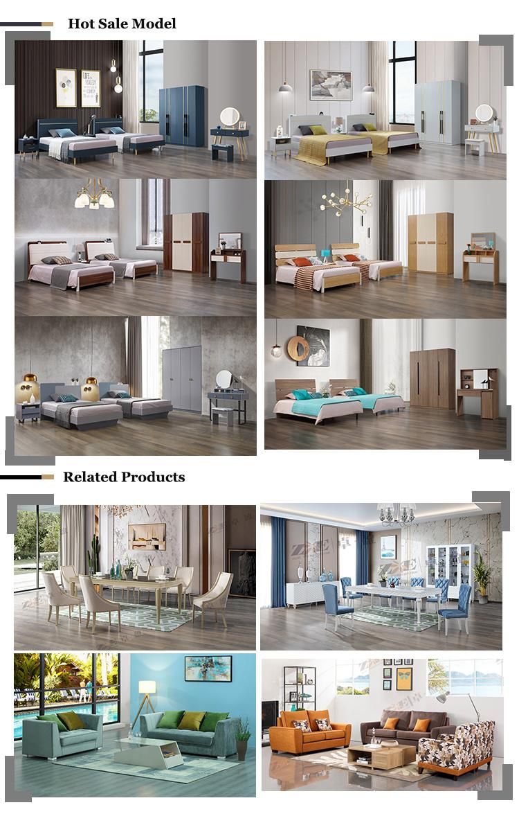 Wholesale Modern Home Furniture Wooden Bedroom Wardrobe