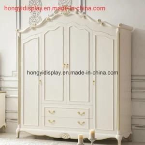 Wooden Wardrobe Cabinet Closet Sliding Doors