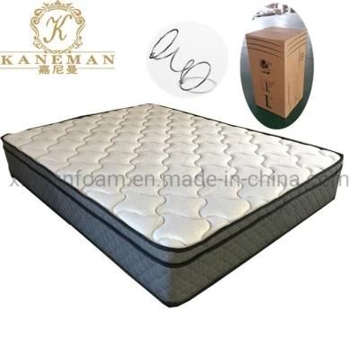 Wholesale Coil Spring Mattress 10inch Bedroom Mattress Compress Packing