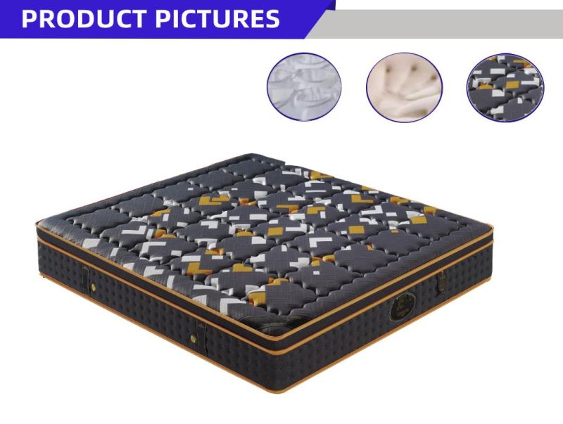 Double Foam Mattress and Box Spring Set Mattress