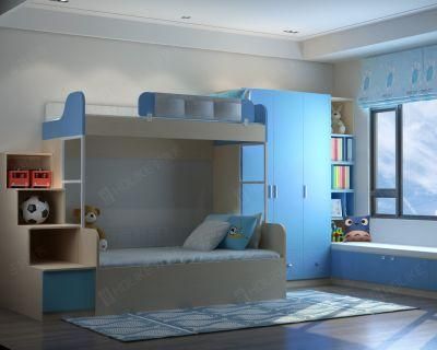 Wooden Home Furniture Children Room Bedroom Sliding Wardrobe Closet