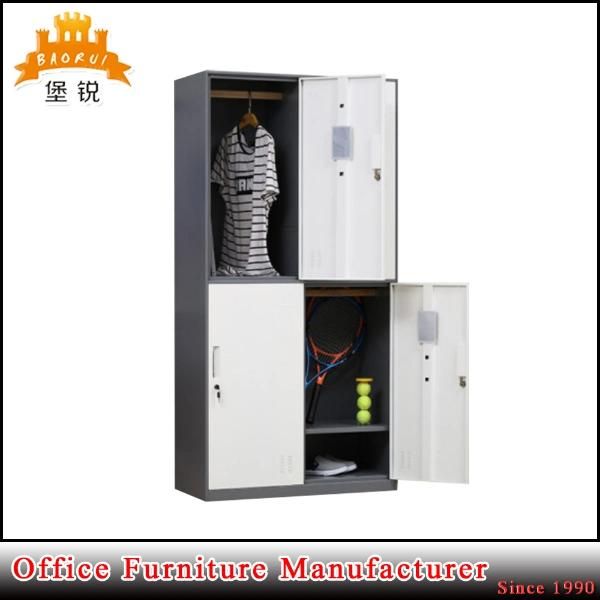 Fas-027 Changing Room Office Cabinet Customized School 4 Doors Metal Locker