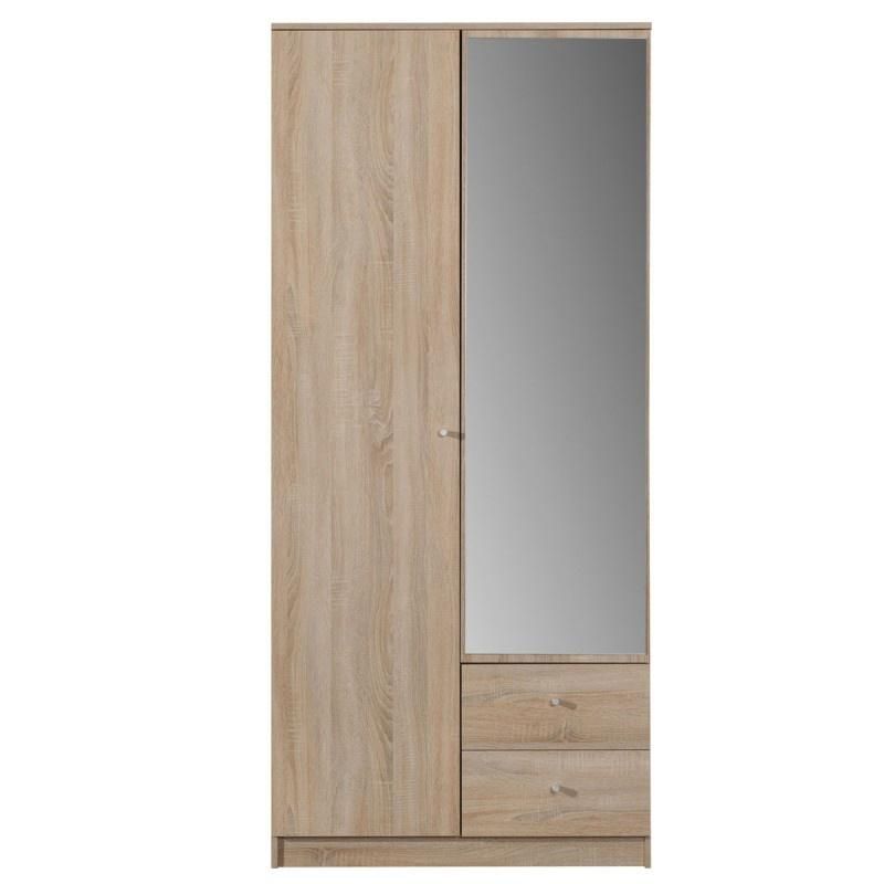 2021 New Furniture Naturalism Wooden Modern Bedroom Wardrobe