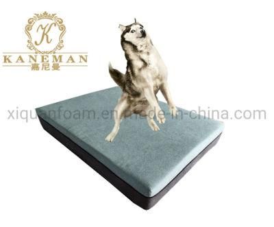High Resilience Foam Pet Mattress Rolled up Packing
