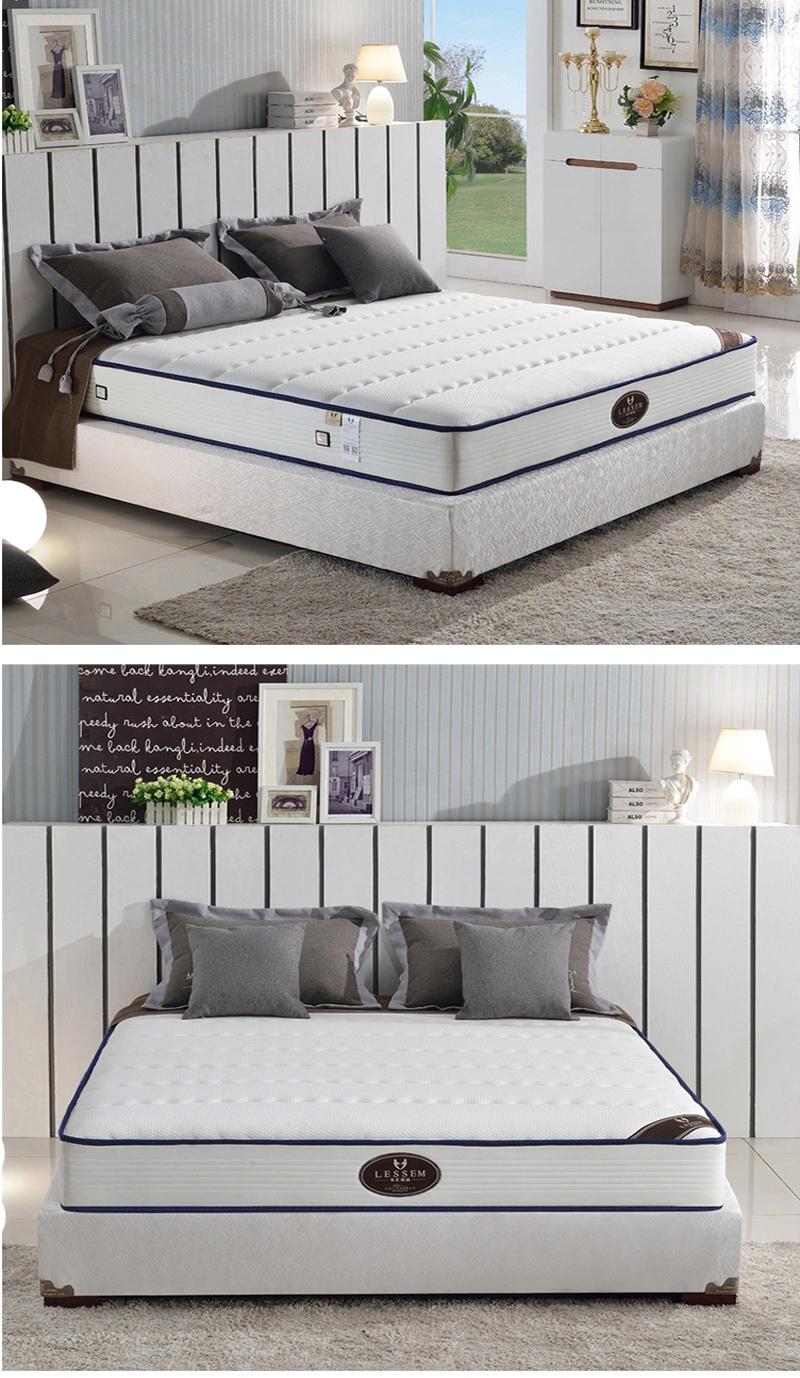 Hotel Supply Fashion Lining Room Furniture Soft Bedroom Bed Mattress