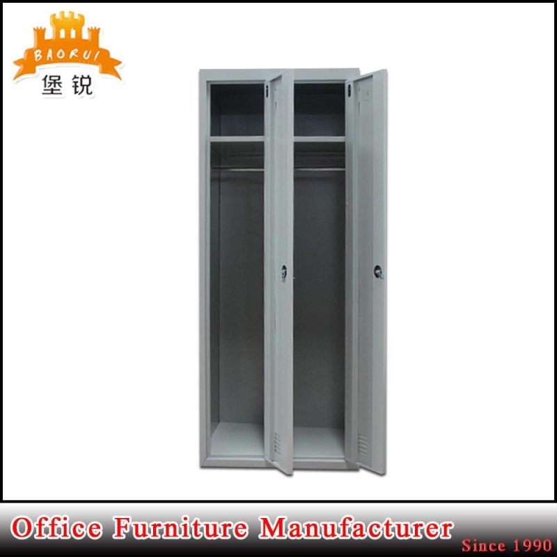 Cheap Steel Kd 2 Door Office Clothes Cupboard