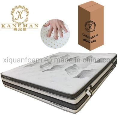 Pocket Spring Latex Mattress 10inch Bed Mattress Wholesale Price