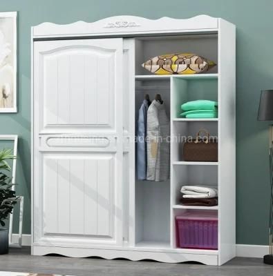 Modern Cheap furniture Wood Wardrobe Cabinet Designs for Bedroom Zf-Cw-024