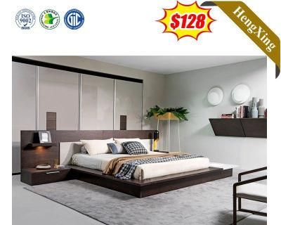 Fashion Large Size Wooden Headboard Bedroom Bed Master Bedroom Furniture Sets