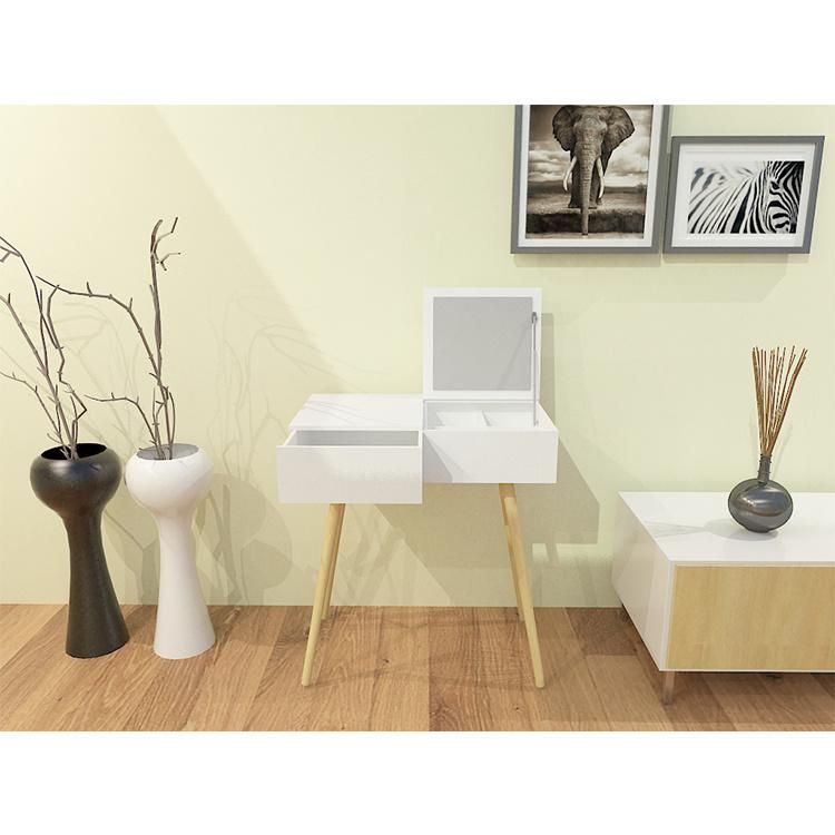 Multi-Purpose Mirrored Bedroom Dressing Table