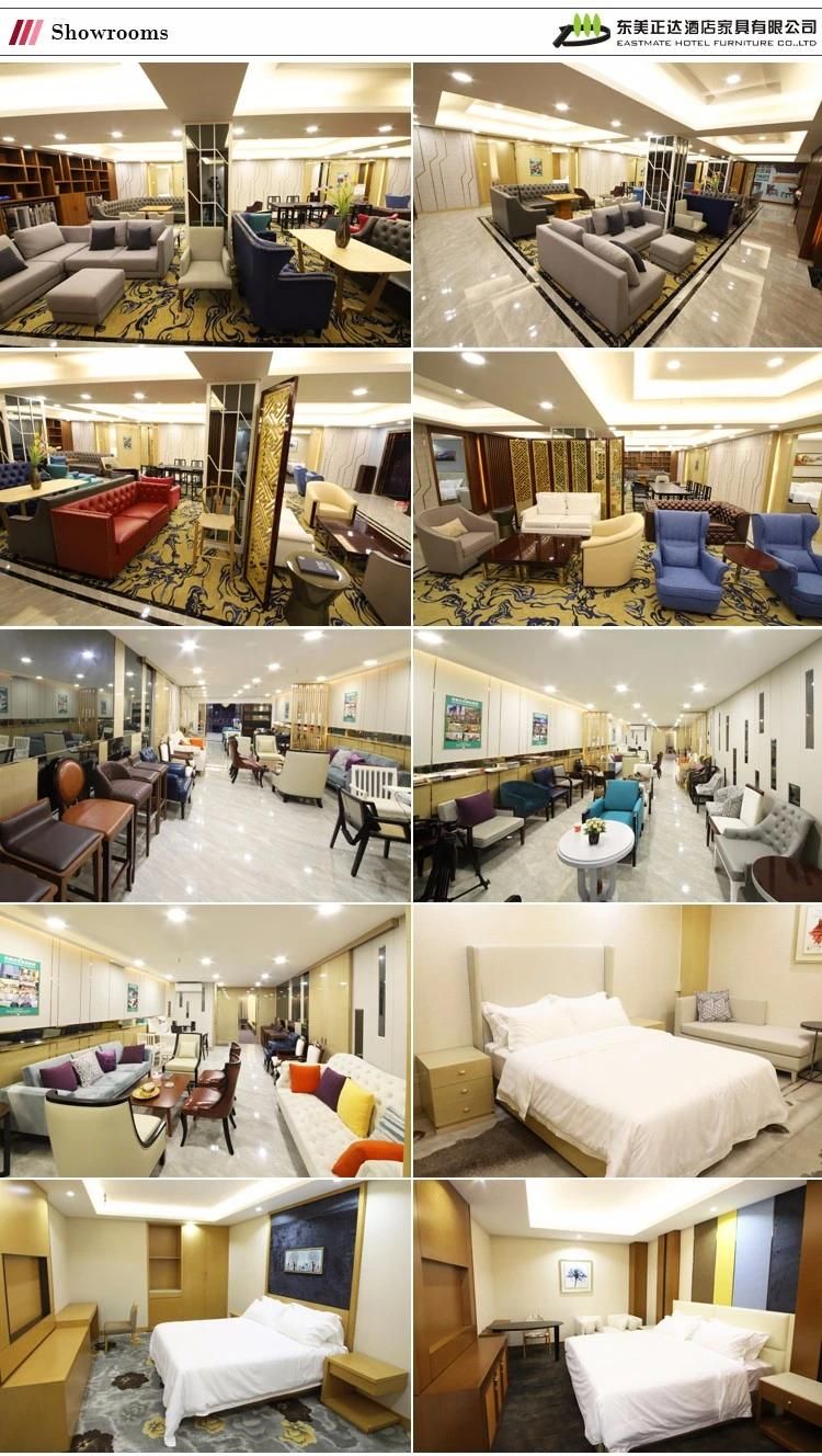 Hotel Furniture Bedroom Solid Wood Frame Upholstered Bed End Bolster Bench