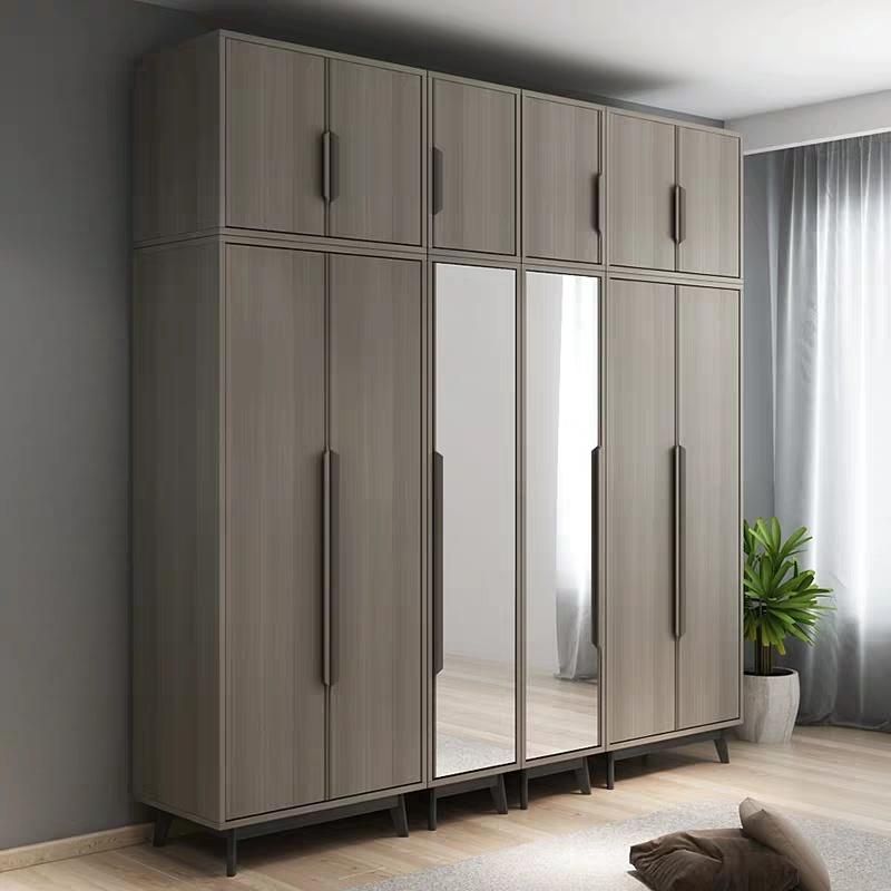 Modern Design Manufacturers of Wood Furniture Customized Modern Wooden Wardrobe for Home