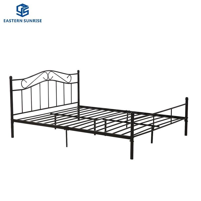 Modern Bedroom Furniture Metal Single King Queen Size Double Bed