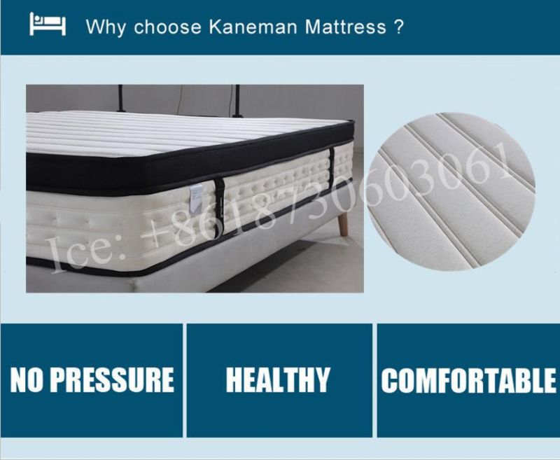 King Size Bed Mattress Roll Packed Spring Mattress in a Box
