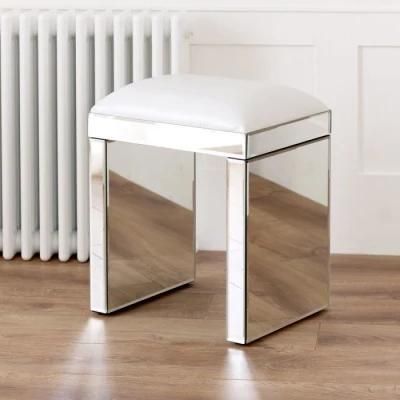 Widely Used Simple Style Home Furniture Vanity Set with Stool