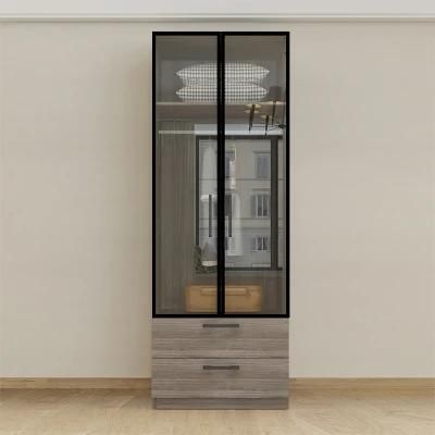 Hotel Use Modern Home Bedroom Wood Wardrobe Furniture Closet Cabinet