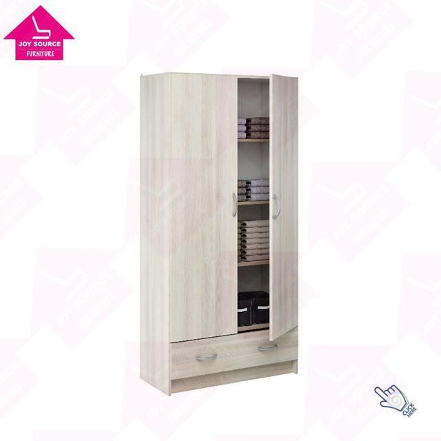 Furniture Bedroom Wardrobe Storage Wardrobe Closet with Double Doors