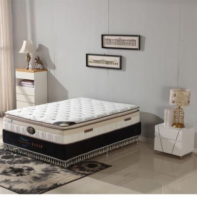 Pillow Top Individual Pocket Spring Mattress Cheap Price Roll in Box