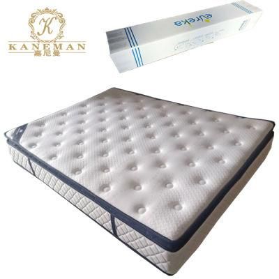 Hebei Kaneman Compress Roll in Box 10 Inch Spring Mattress Wholesale