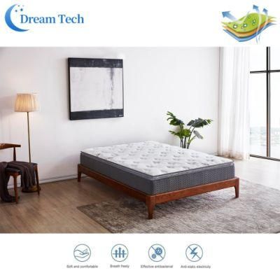 Comfortable vacuum Compressed Packing Pocket Spring Foam Mattress (LZN1612)