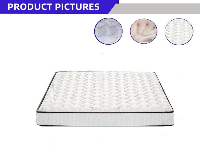 Bedroom/Furniture/Hotel-Top Natural Latex Memory Foam Pocket-Coil-Spring 3D Mattress