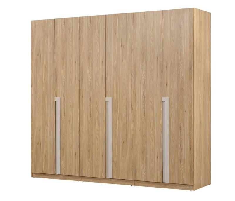 Modern Home Furniture Fashion Design Wardrobe Closet Bedroom Wardrobe with 6 Doors