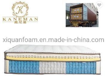 High End Latex Zone Pocket Spring Mattress Hotel Mattress Manufacturer Supply