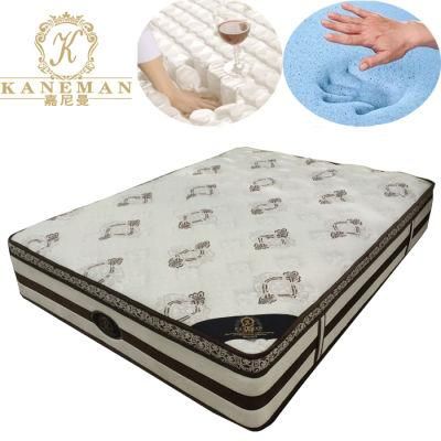 Luxury Pocket Spring Mattress Queen Size Wholesale