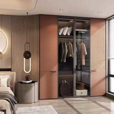 Modern with TV Table Light Luxury Design Wardrobe