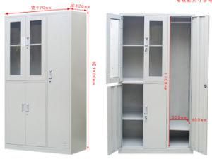 Easy Assembly Wardrobe Closet Glass Sliding Door