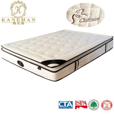 Cashmere Fabric Made in China High Quality Bonnell Spring Mattress