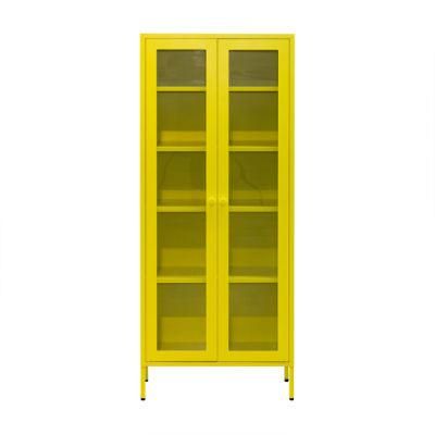 Home Use Steel Tall Cabinet in Living Room or Foyer.