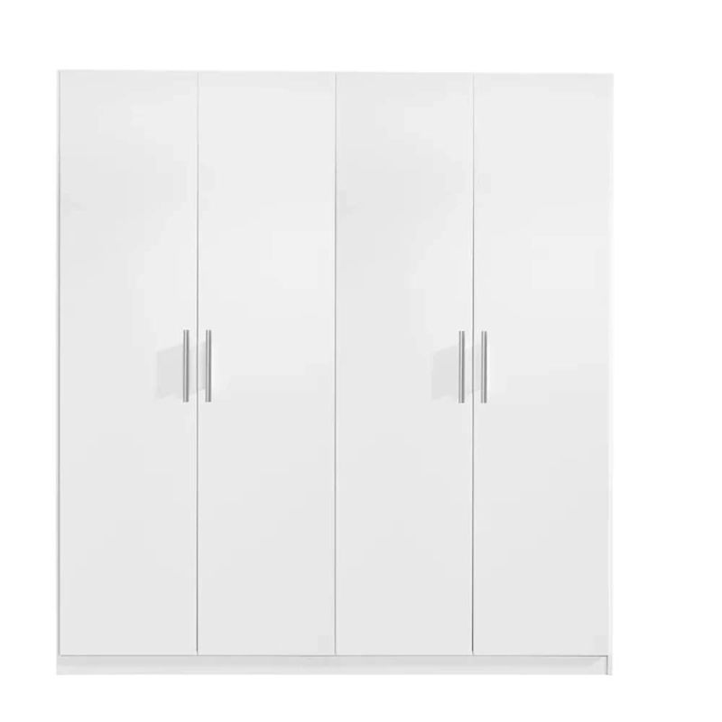 Modern Quality Bedroom Furniture Wooden Wardrobe with Hinged Doors