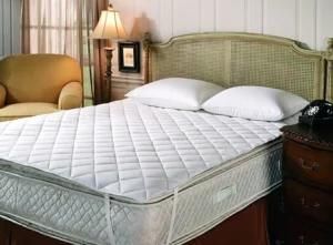 Custom Waterproof Quilted Hotel Mattress Pad Covers (BS-MP030)