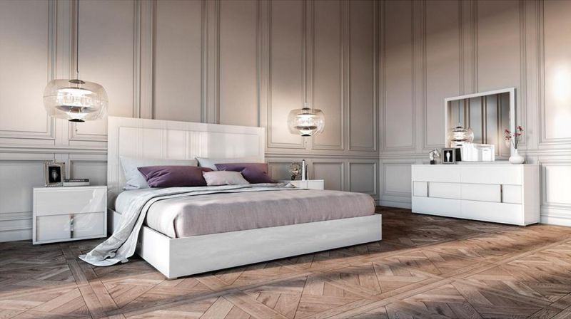 Nova 21wf013 Italian Modern White Bedroom Set