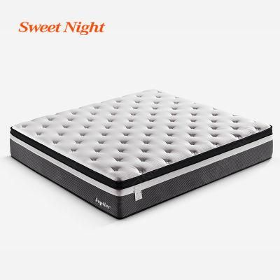 High Quality Natural Latex Hotel Compressed Memory Foam Spring Mattress