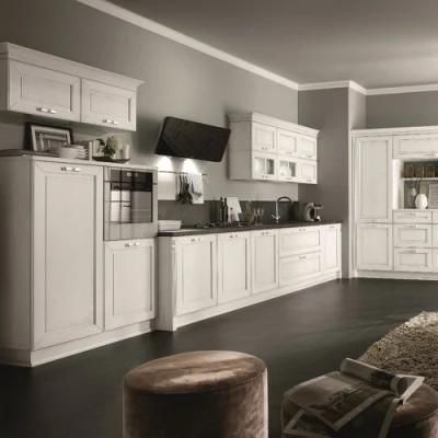 High Gloss MDF Lacquer Wood Modular Kitchen Cabinet