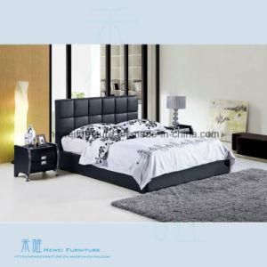 High Quality Soft Leather Bed of Bedroom Furniture (HW-K260B)